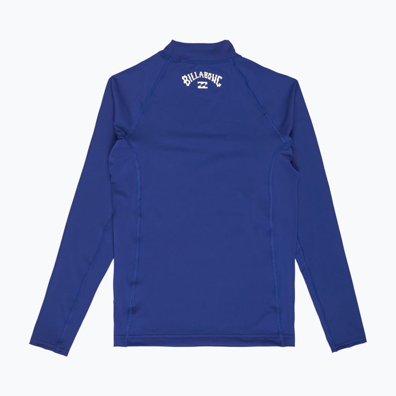 Billabong Waves All Day dark cobalt children's swimming longsleeve 2