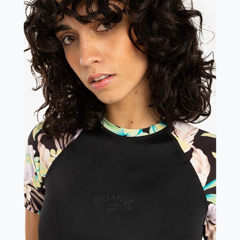 Women's swim shirt Billabong Surf Capsule black multi 4