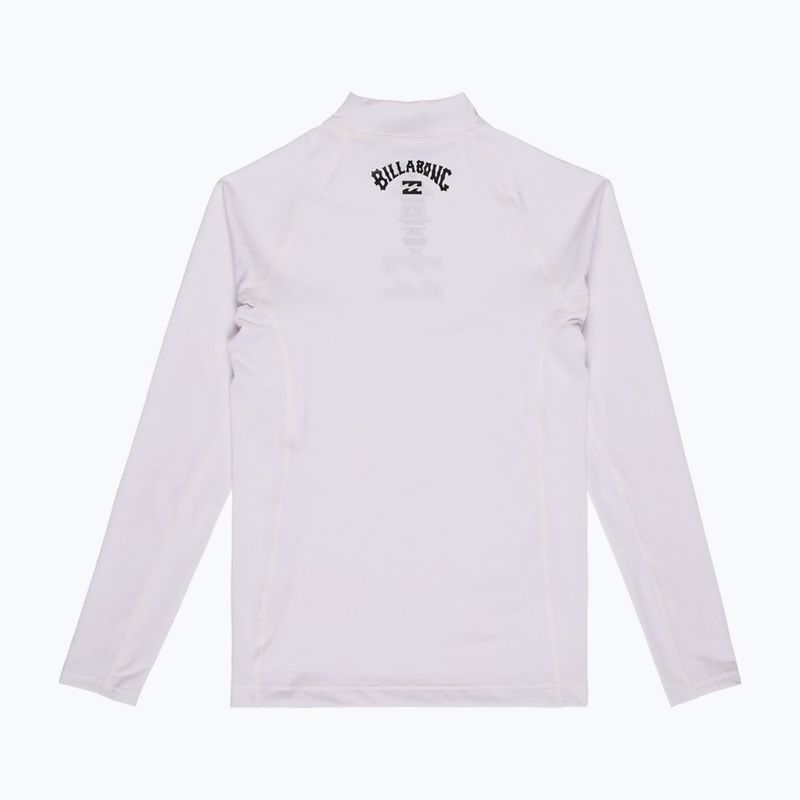 Billabong Waves All Day white children's swimming longsleeve 2