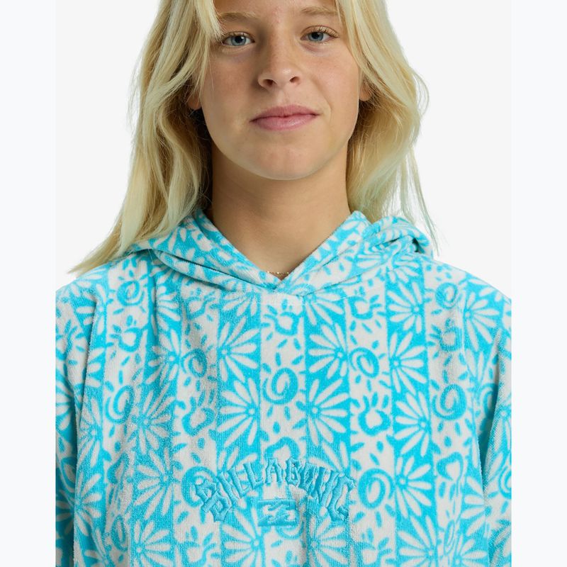 Women's swim poncho Billabong Hooded Towel sea spray 4