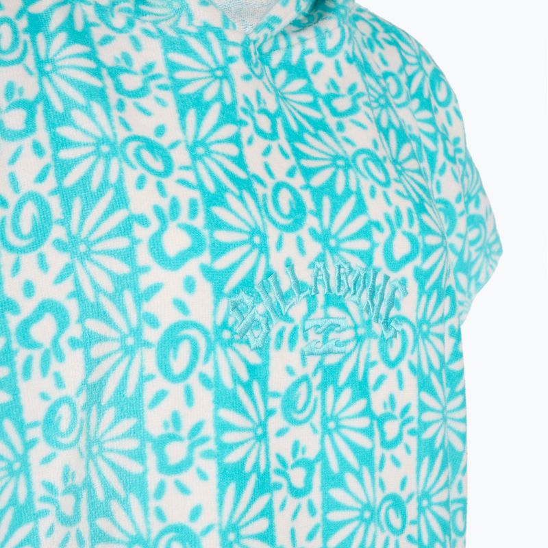 Women's swim poncho Billabong Hooded Towel sea spray 7