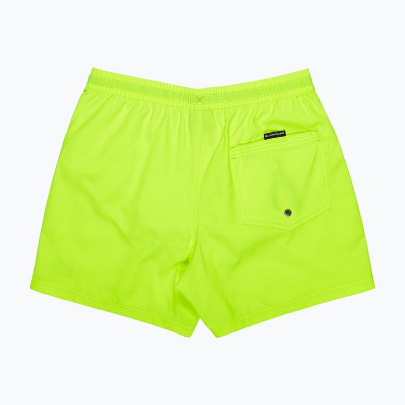 Men's swim shorts Quiksilver Everyday Solid Volley 15" safety yellow 2