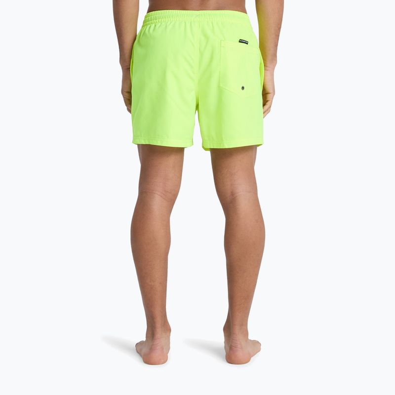 Men's swim shorts Quiksilver Everyday Solid Volley 15" safety yellow 5