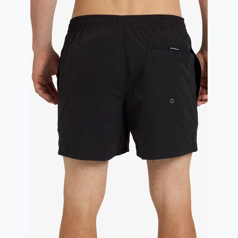 Men's swim shorts Quiksilver Everyday Solid Volley 15" black 9