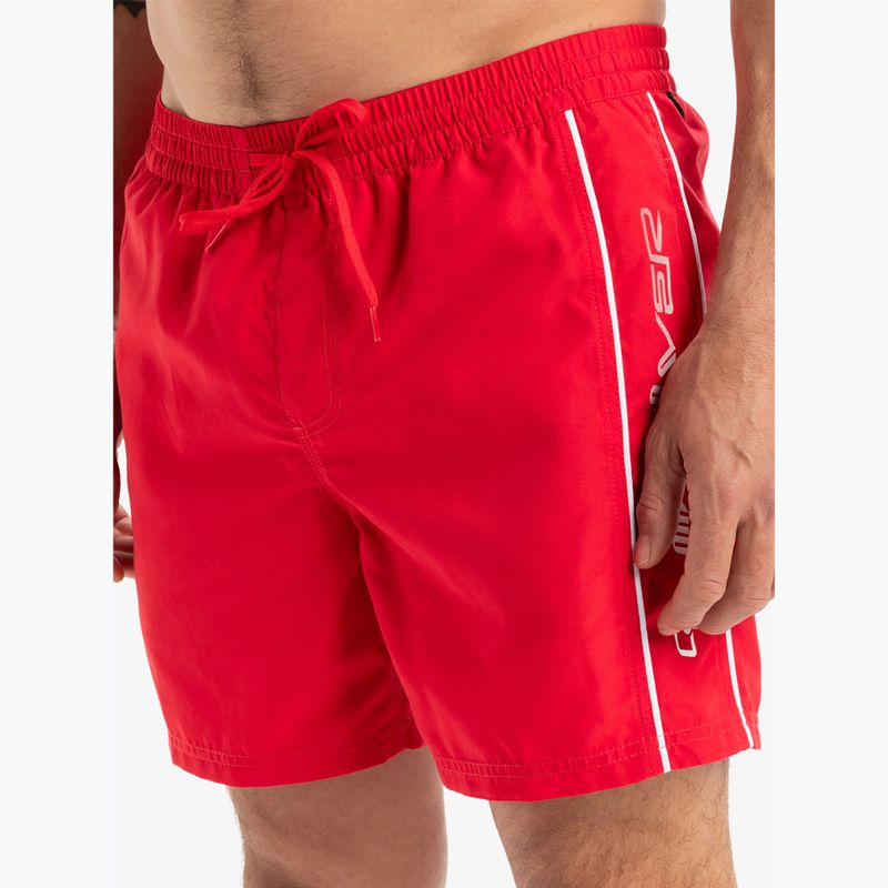 Men's Quiksilver Everyday Vert Volley 16" high risk red swim shorts 5