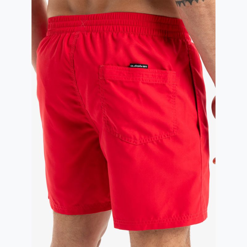 Men's Quiksilver Everyday Vert Volley 16" high risk red swim shorts 6