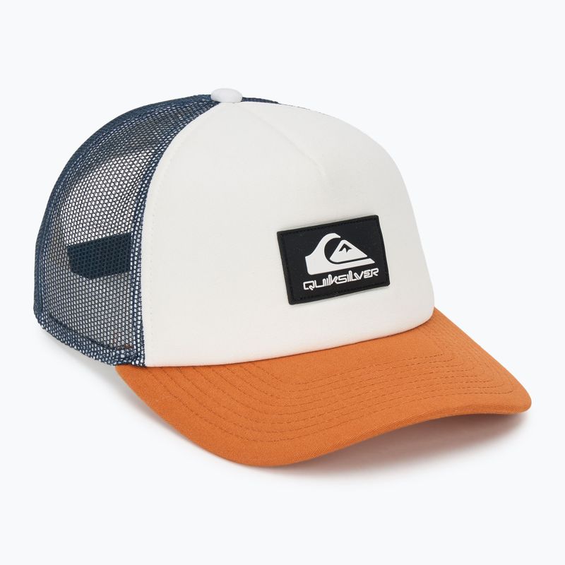 Quiksilver men's Omnipotent snow white baseball cap