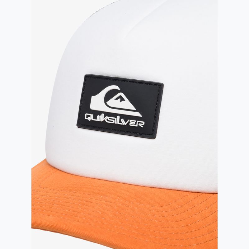 Quiksilver men's Omnipotent snow white baseball cap 4