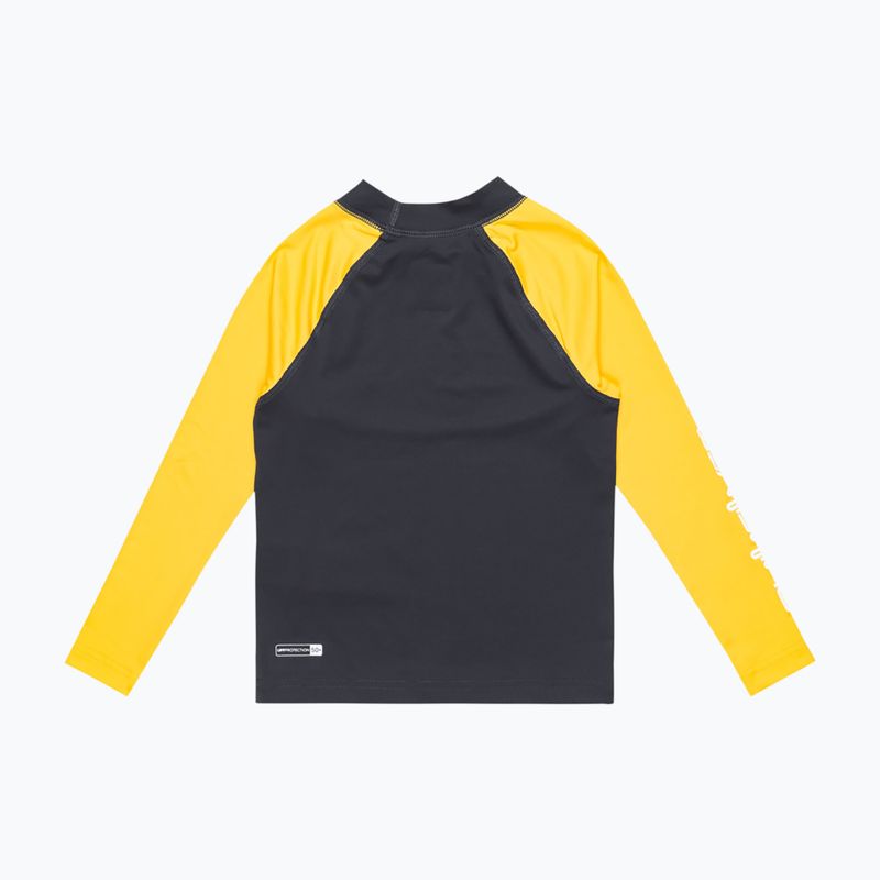 Quiksilver Everyday UPF50 dark navy/solar power children's swim longsleeve 2