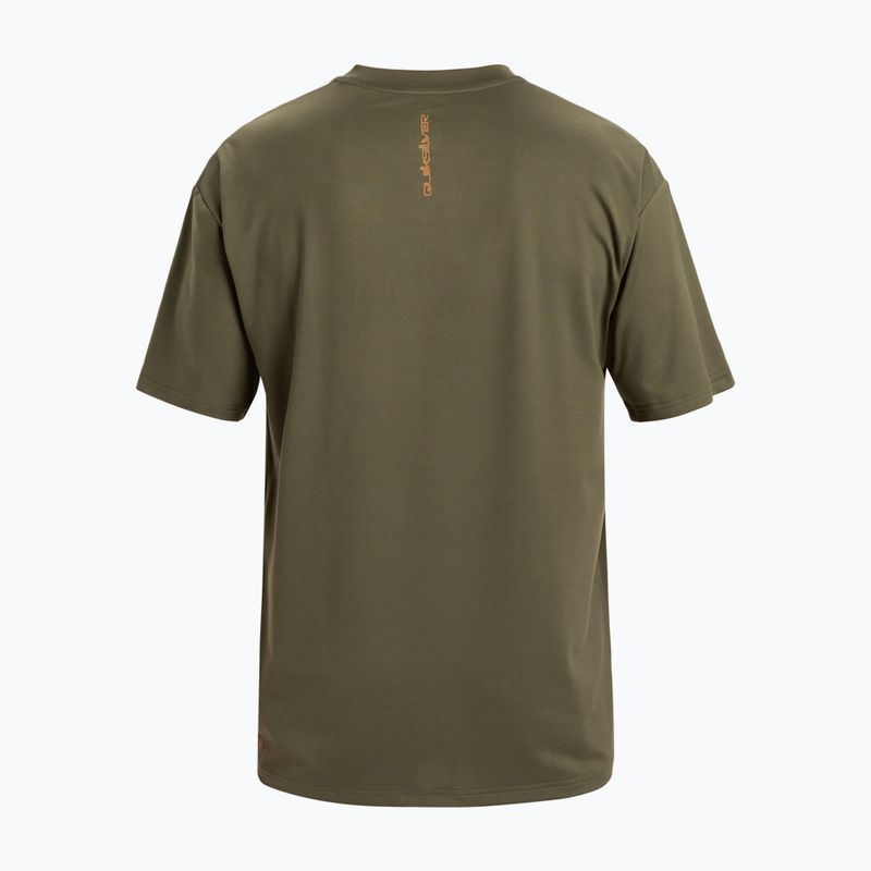 Quiksilver men's Everyday Surf t-shirt grape leaf 2