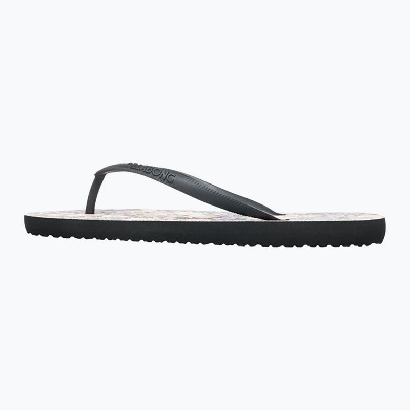 Women's Billabong Dama flip flops black multi 2