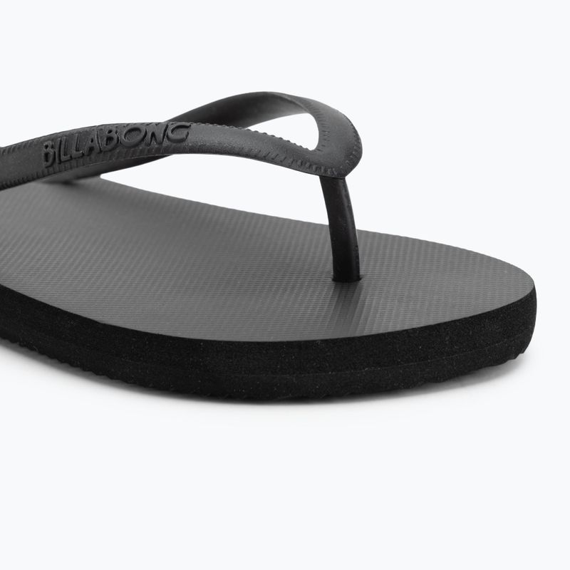 Billabong women's flip flops Sunlight black 7