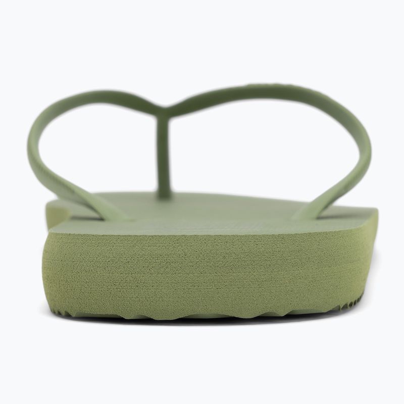 Women's Billabong Sunlight avocado flip flops 6