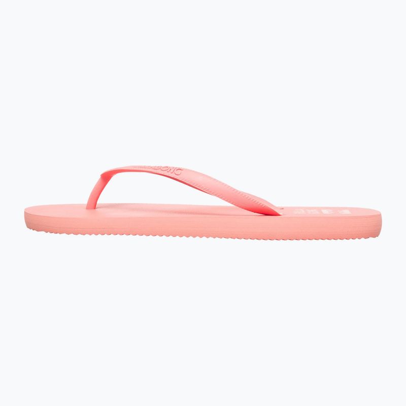 Women's Billabong Sunlight peach tart flip flops 2