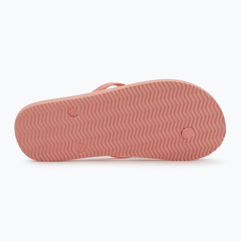 Women's Billabong Sunlight peach tart flip flops 4