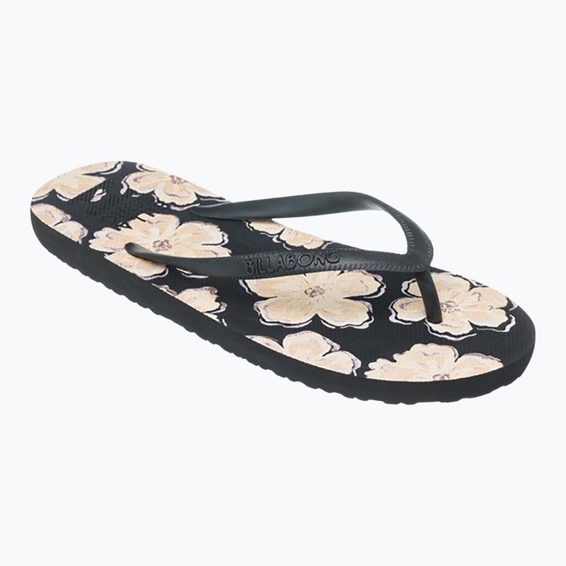 Women's Billabong Dama black pebble flip flops