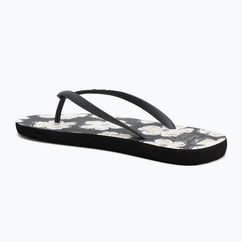 Women's Billabong Dama black pebble flip flops 3