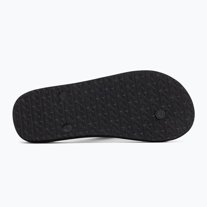 Women's Billabong Dama black pebble flip flops 4