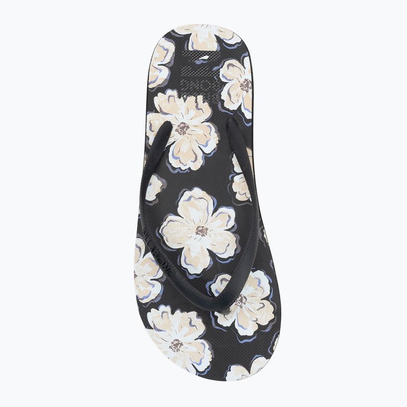 Women's Billabong Dama black pebble flip flops 5