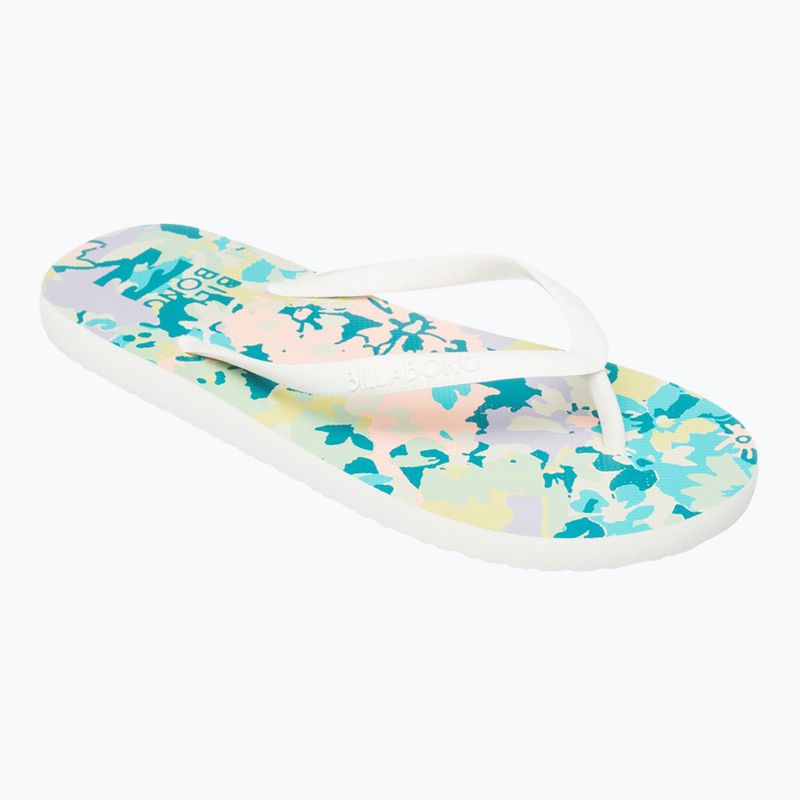 Women's Billabong Dama flowers flip flops 8