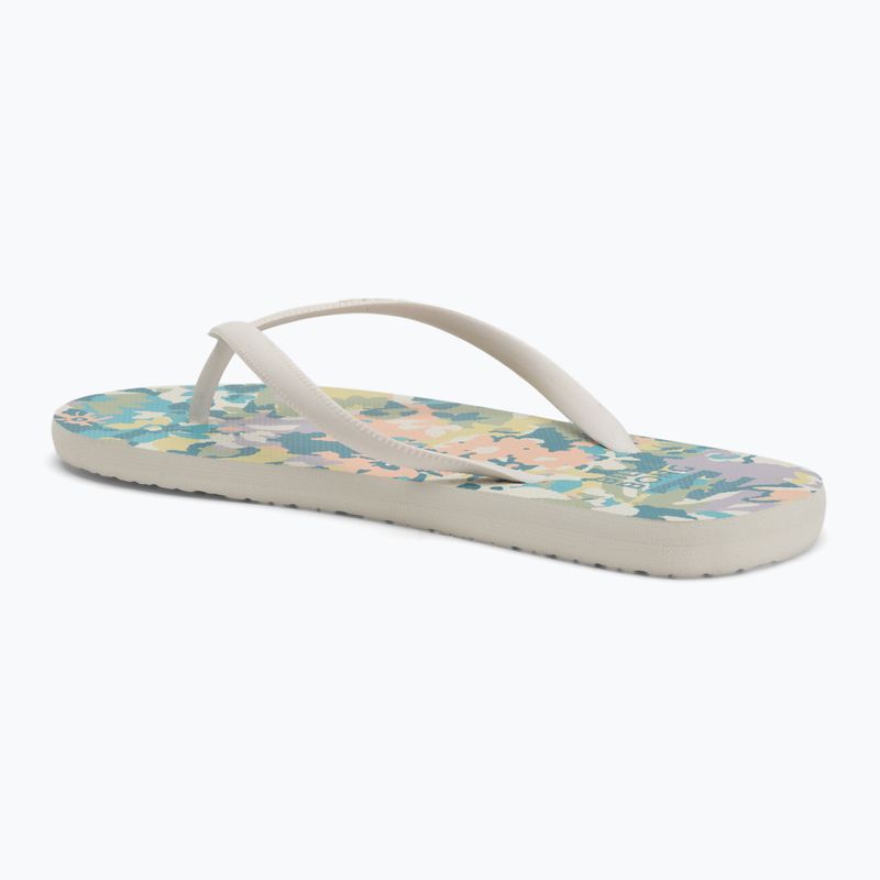 Women's Billabong Dama flowers flip flops 3