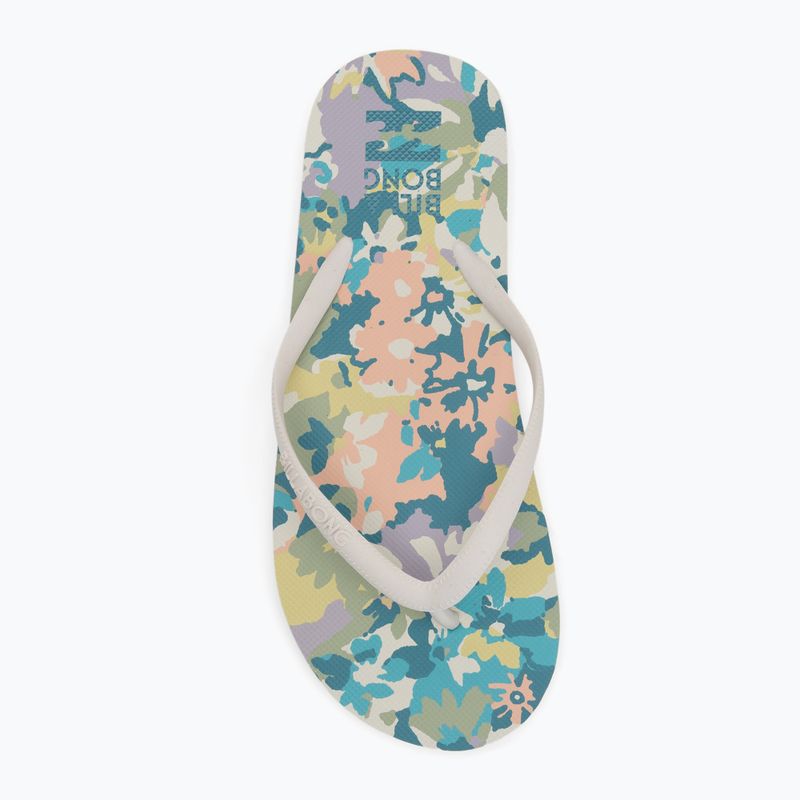 Women's Billabong Dama flowers flip flops 5