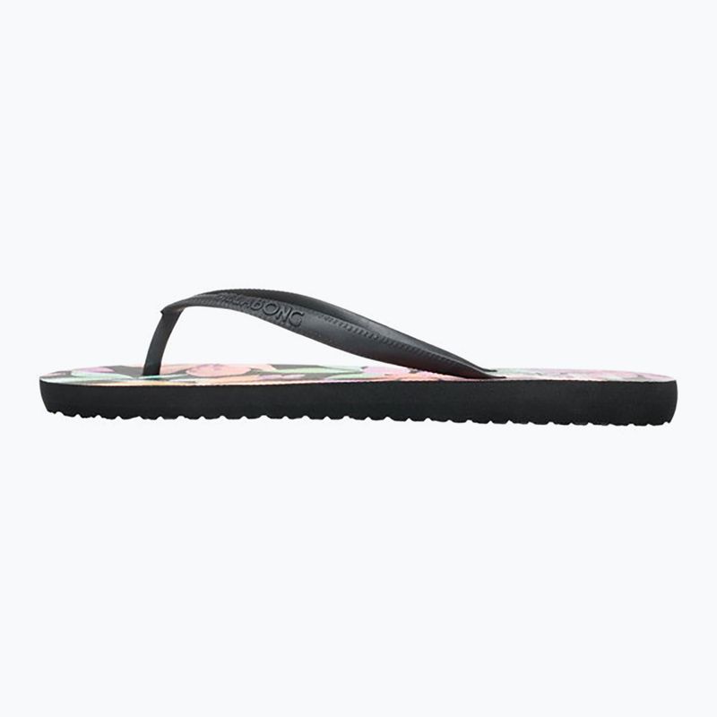 Women's Billabong Dama night tropical flip flops 2