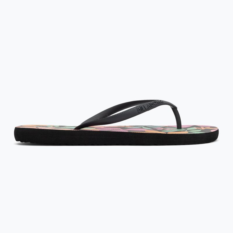 Women's Billabong Dama night tropical flip flops 2