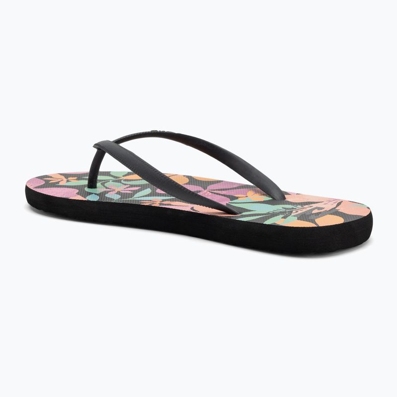 Women's Billabong Dama night tropical flip flops 3