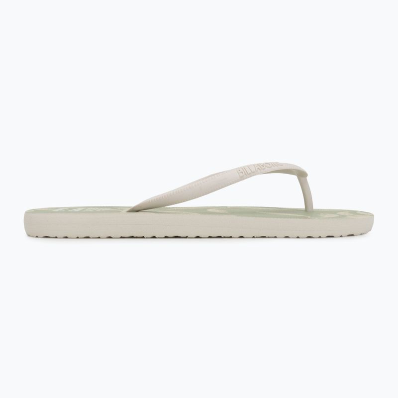 Women's Billabong Dama pistachio flip flops 2