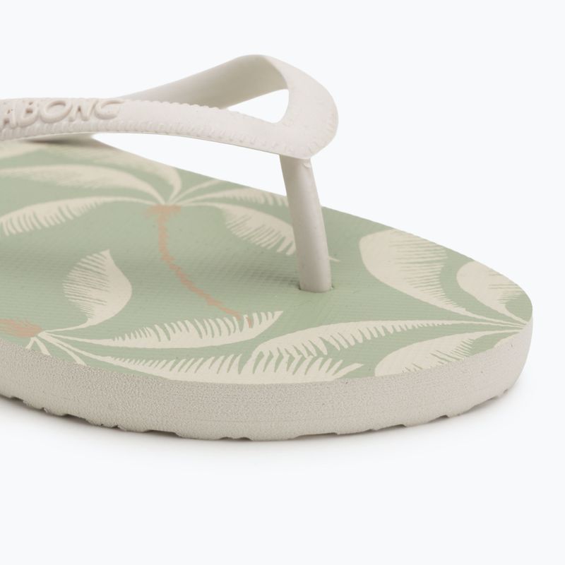 Women's Billabong Dama pistachio flip flops 7