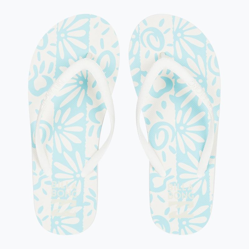 Women's Billabong Dama sea spray flip flops 3