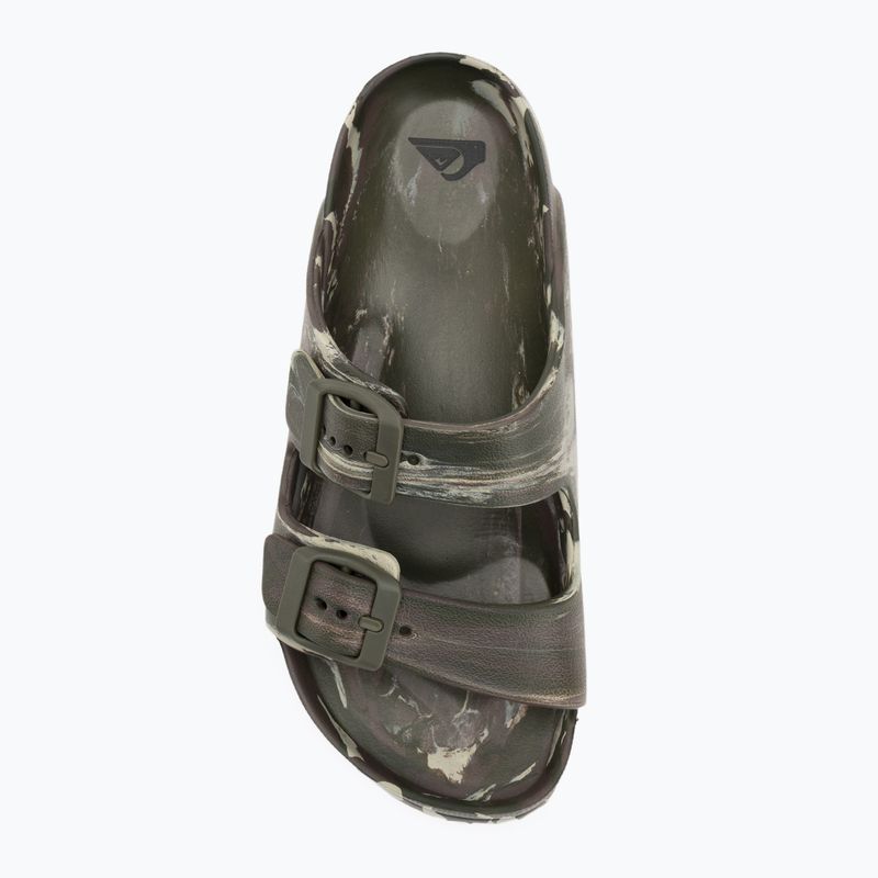 Quiksilver Embark RF green 1 children's flip-flops 5