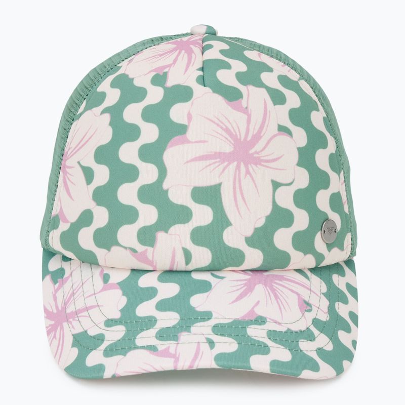 ROXY Beautiful Morning basil party waves yw baseball cap 2