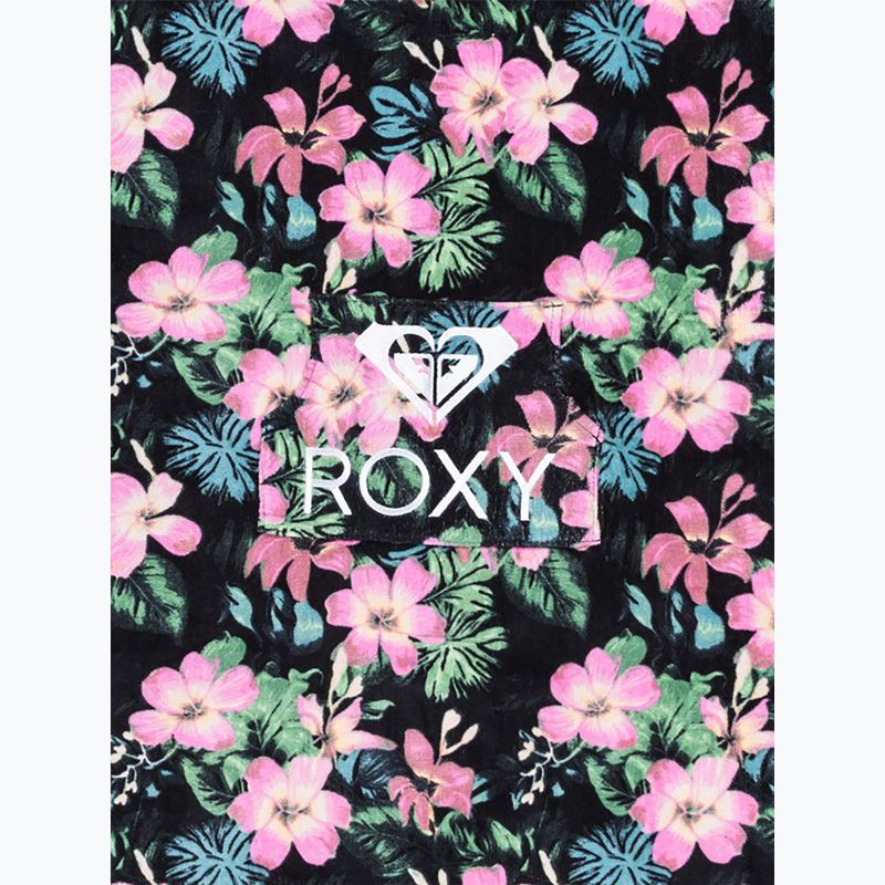 ROXY Stay Magical Printed children's poncho basil party waves yw 3