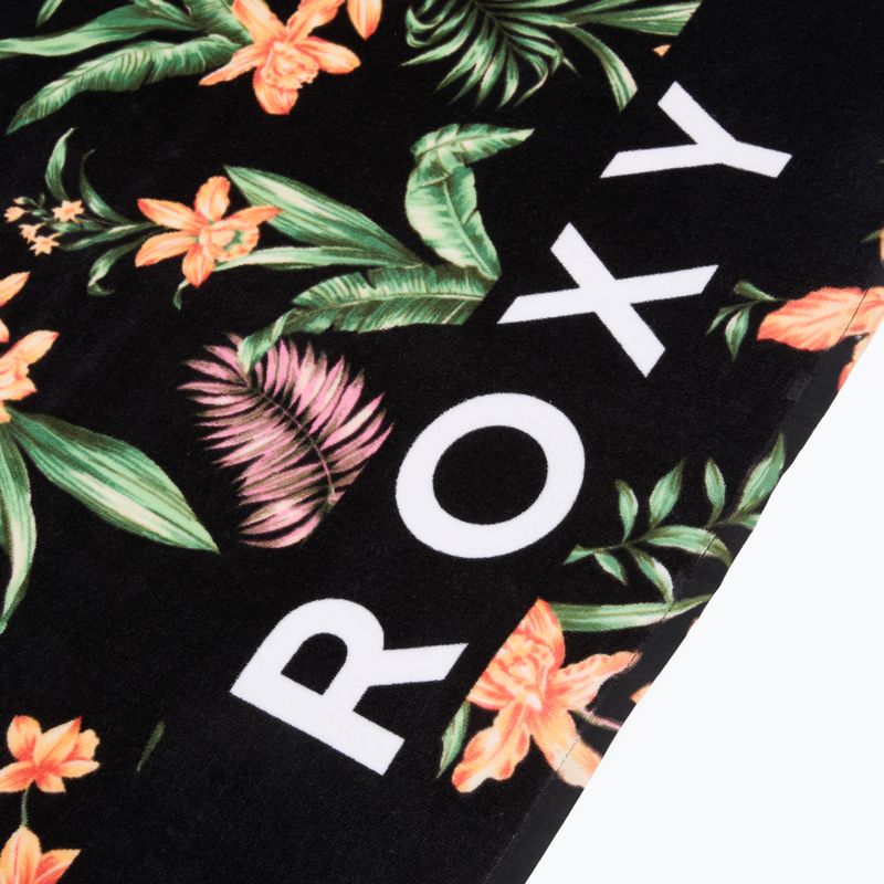 ROXY Cold Water Printed beach towel anthracite island escape 2