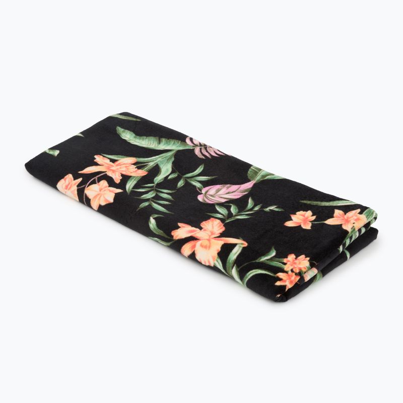 ROXY Cold Water Printed beach towel anthracite island escape 3