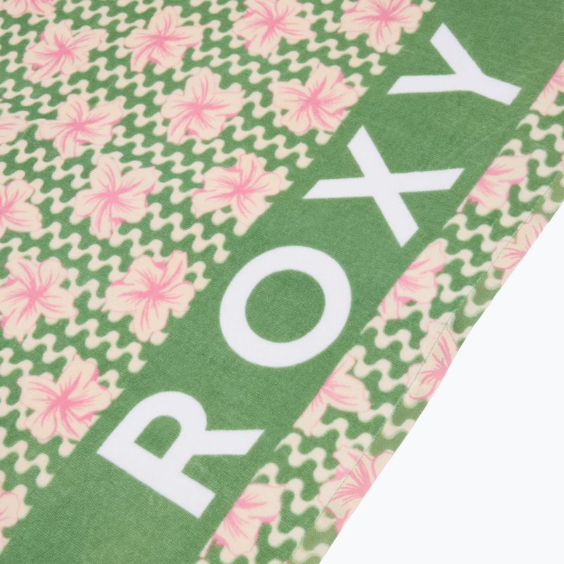 ROXY Cold Water Printed beach towel basil party waves yw 2