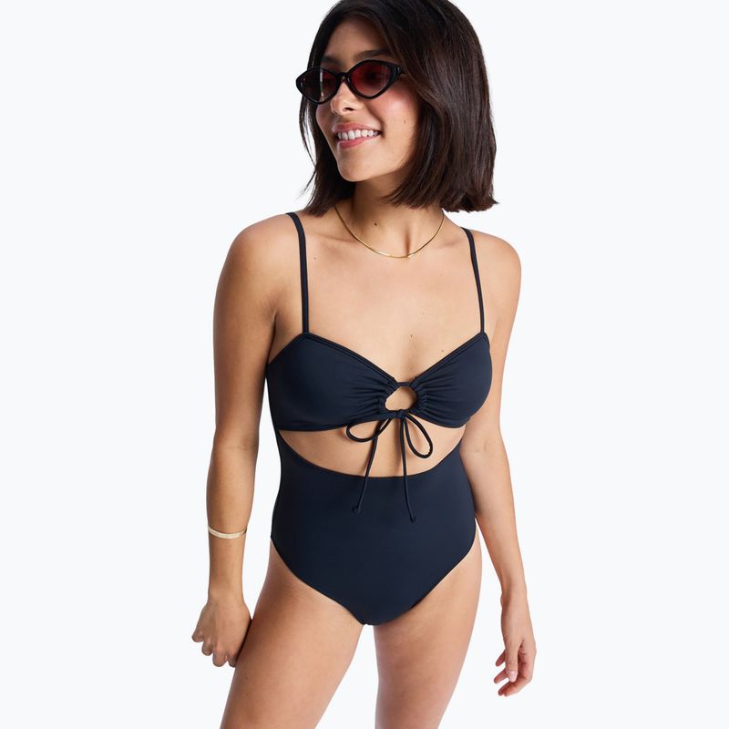 Women's one-piece swimsuit ROXY Beach Classics Fashion anthracite 4