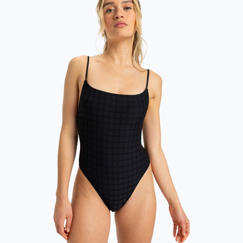 Women's one-piece swimsuit ROXY Camilo anthracite 2