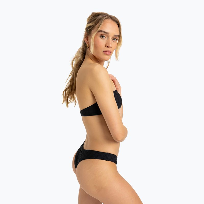 Women's two-piece swimsuit ROXY Bandeau Cheeky anthracite 5