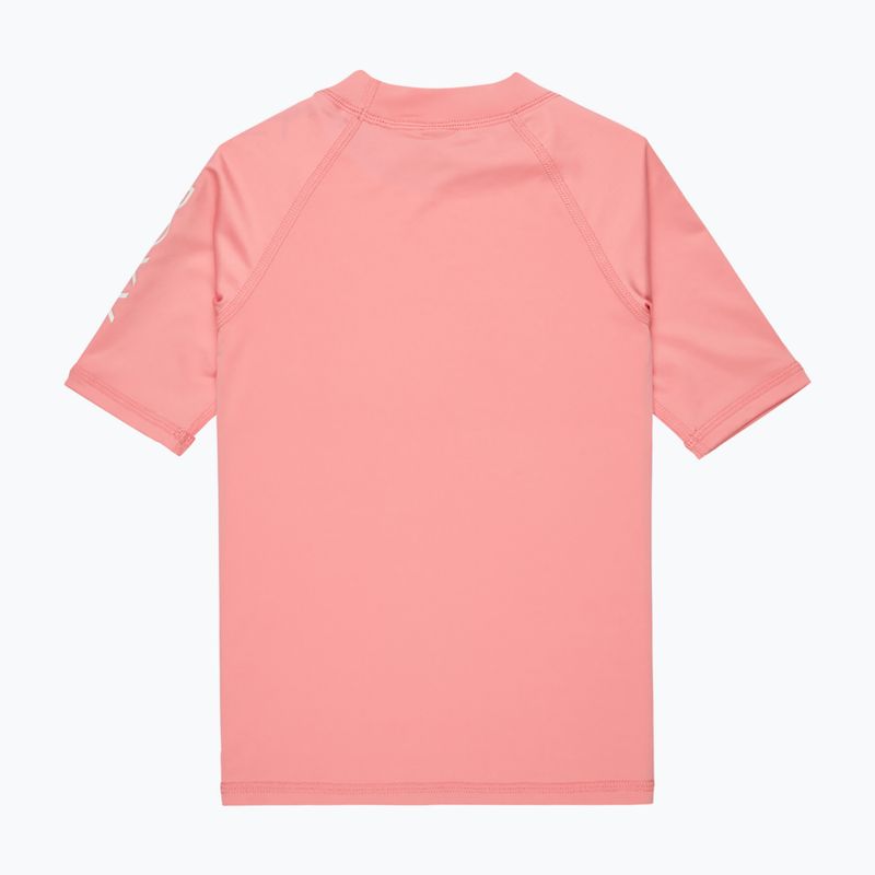 ROXY Whole Hearted plumeria children's swim shirt 2