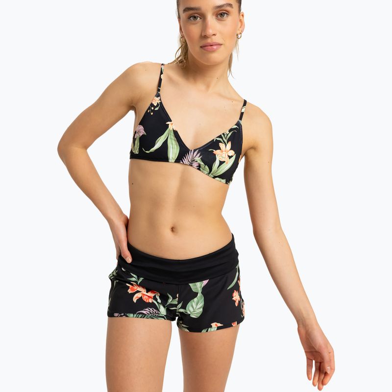 Women's swim shorts ROXY Endless Summer anthracite island escape 2