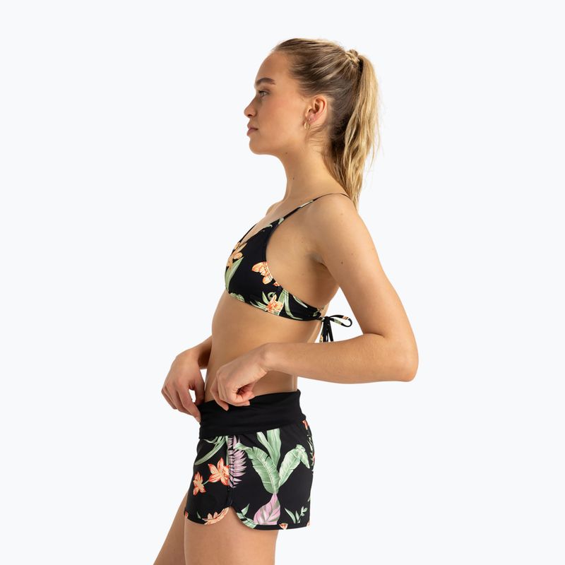 Women's swim shorts ROXY Endless Summer anthracite island escape 5