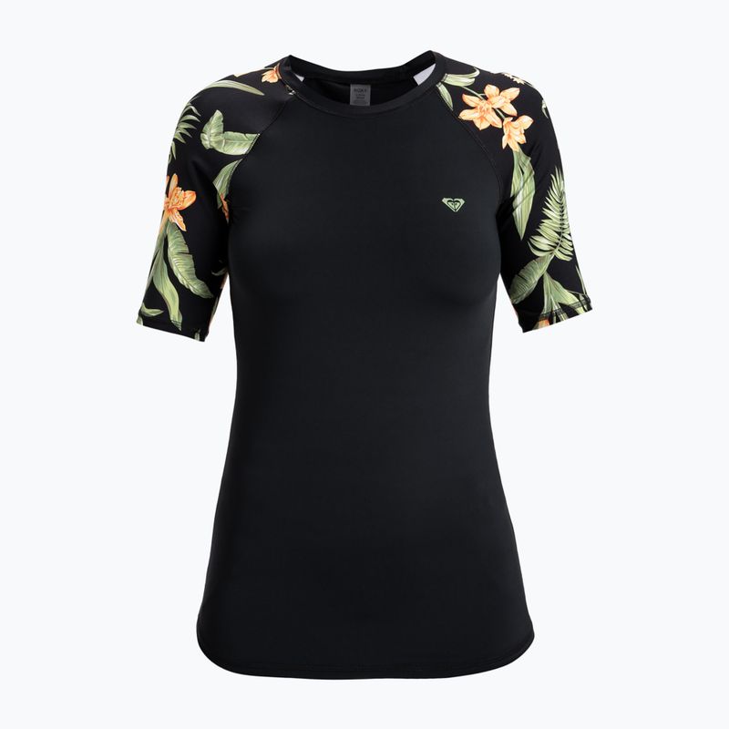 Women's Swim Shirt ROXY Lycra Printed anthracite island escape 4