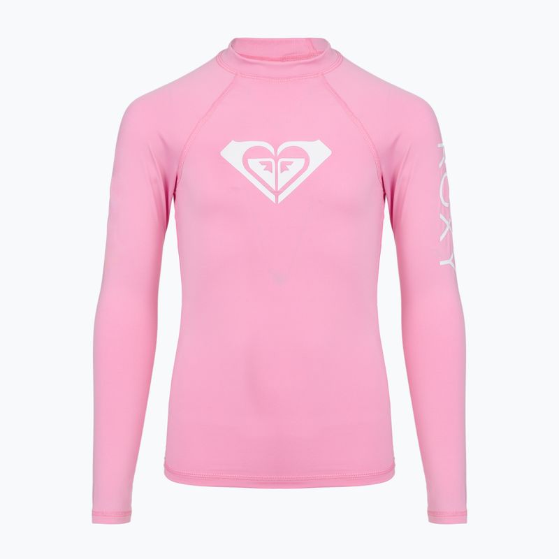 Kids' long-sleeve swim shirt ROXY Whole Hearted UPF 50 lilac chiffon