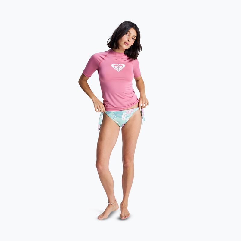 Women's swimming t-shirt ROXY Whole Hearted heather rose 2
