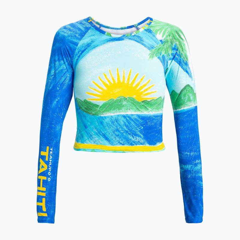 Women's swimming longsleeve ROXY Atlas Crop Top skyway 5