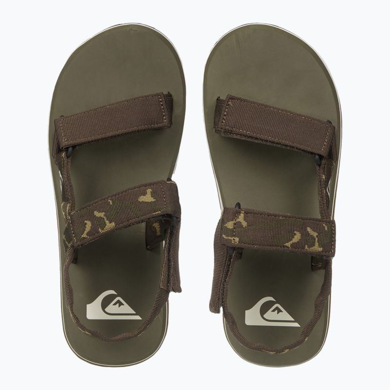 Quiksilver Monkey Caged II camo men's sandals 10