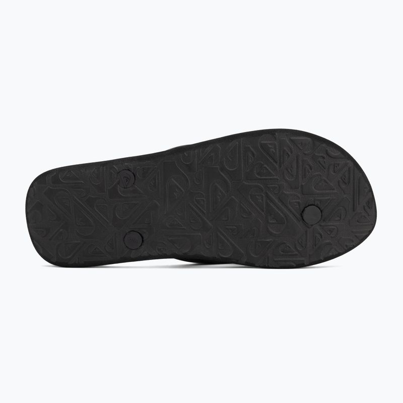 Men's Quiksilver Java Art flip flops black 1 4